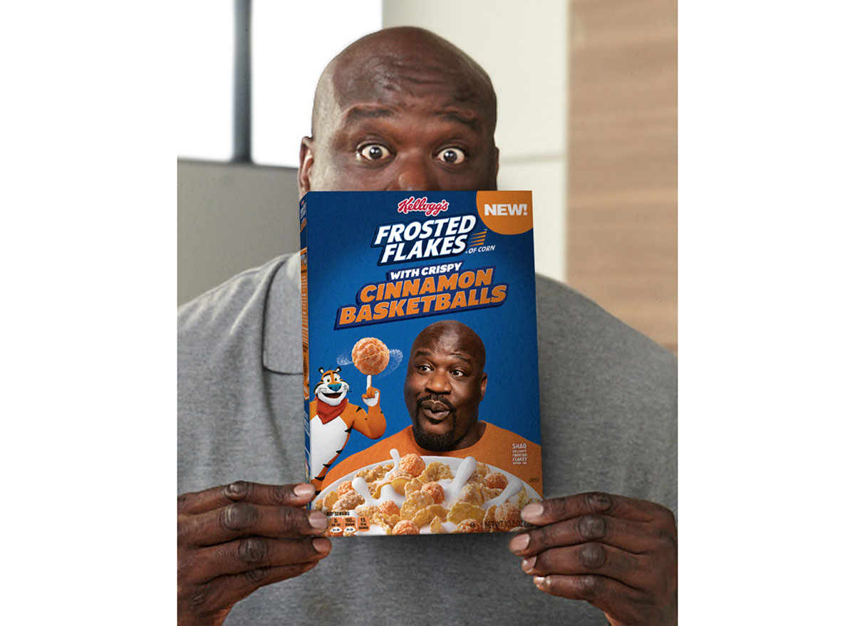 shaq frosted flakes