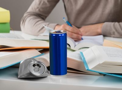 studying energy drinks