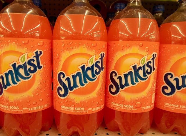 liter bottles of sunkist soda