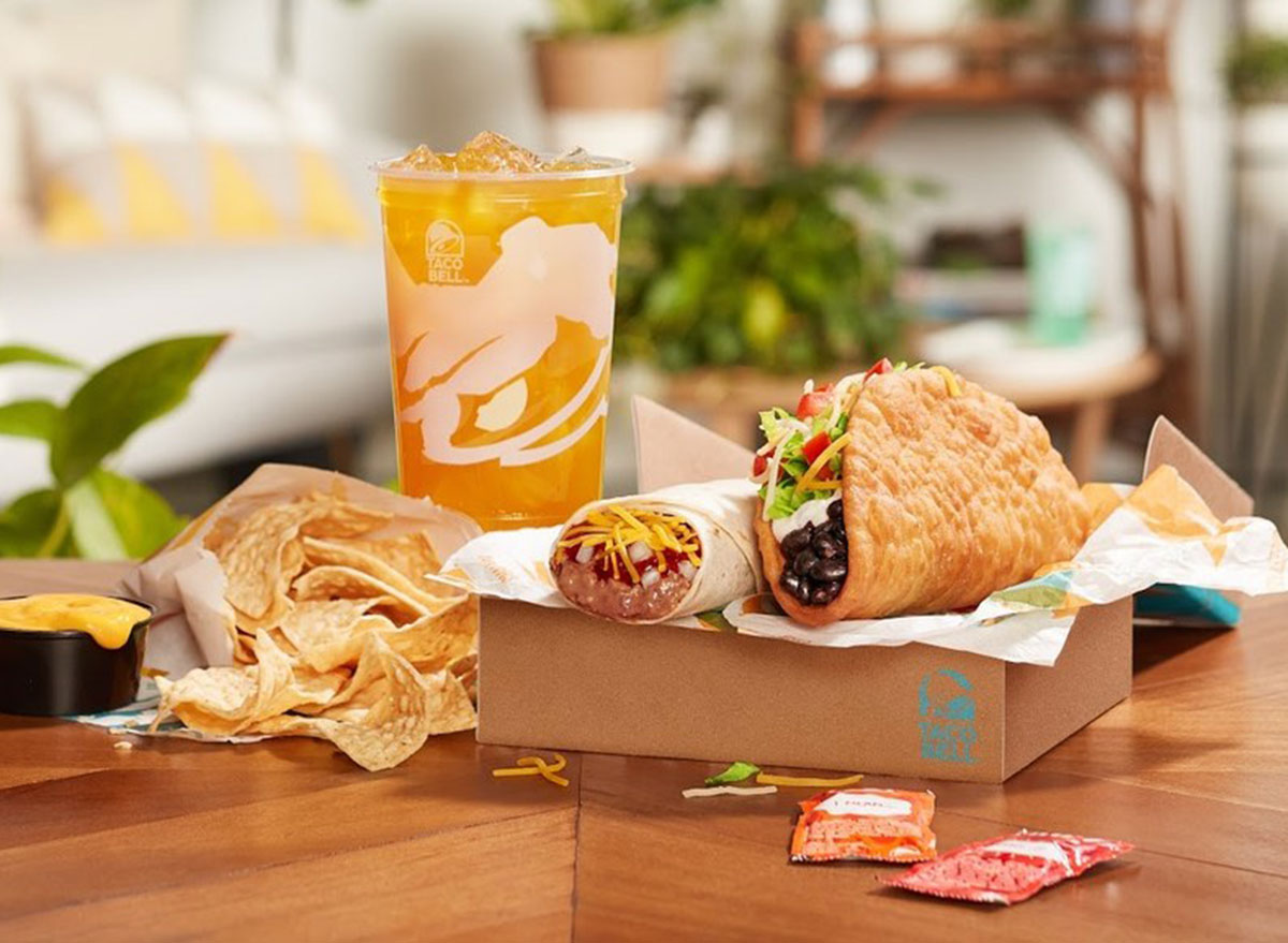taco bell build your own cravings box