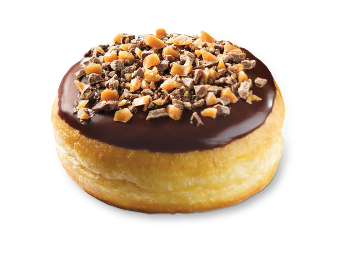 tim hortons chocolate caramel donut