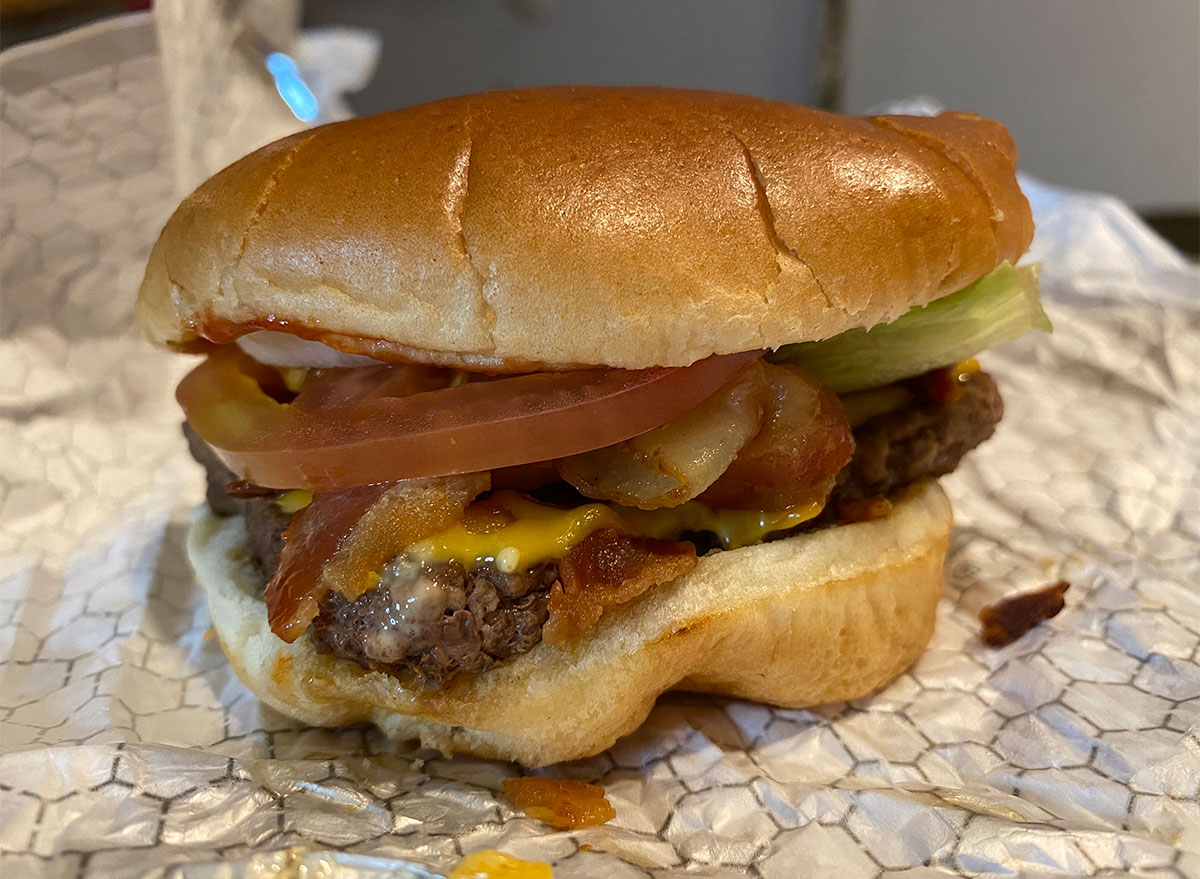 Wendys Big Bacon Classic Cheeseburger