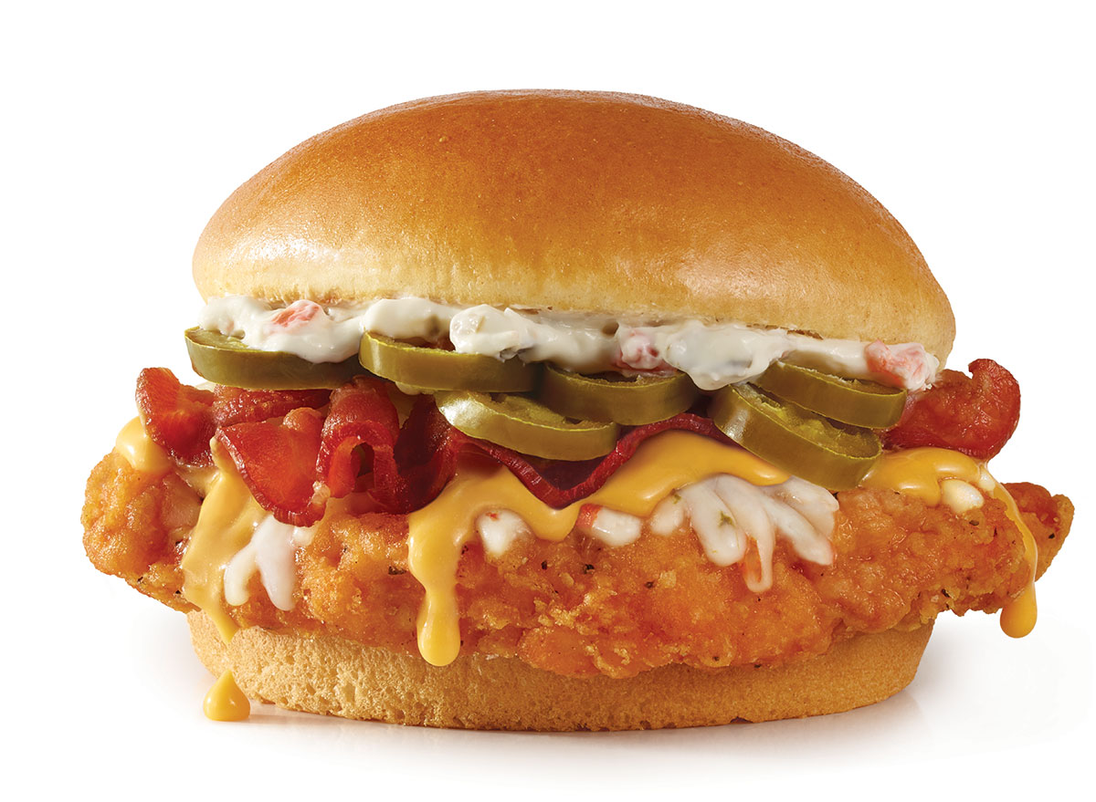 Popeyes launches new spicy chicken sandwich as competition heats up