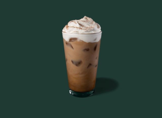 Iced cinnamon dolce latte