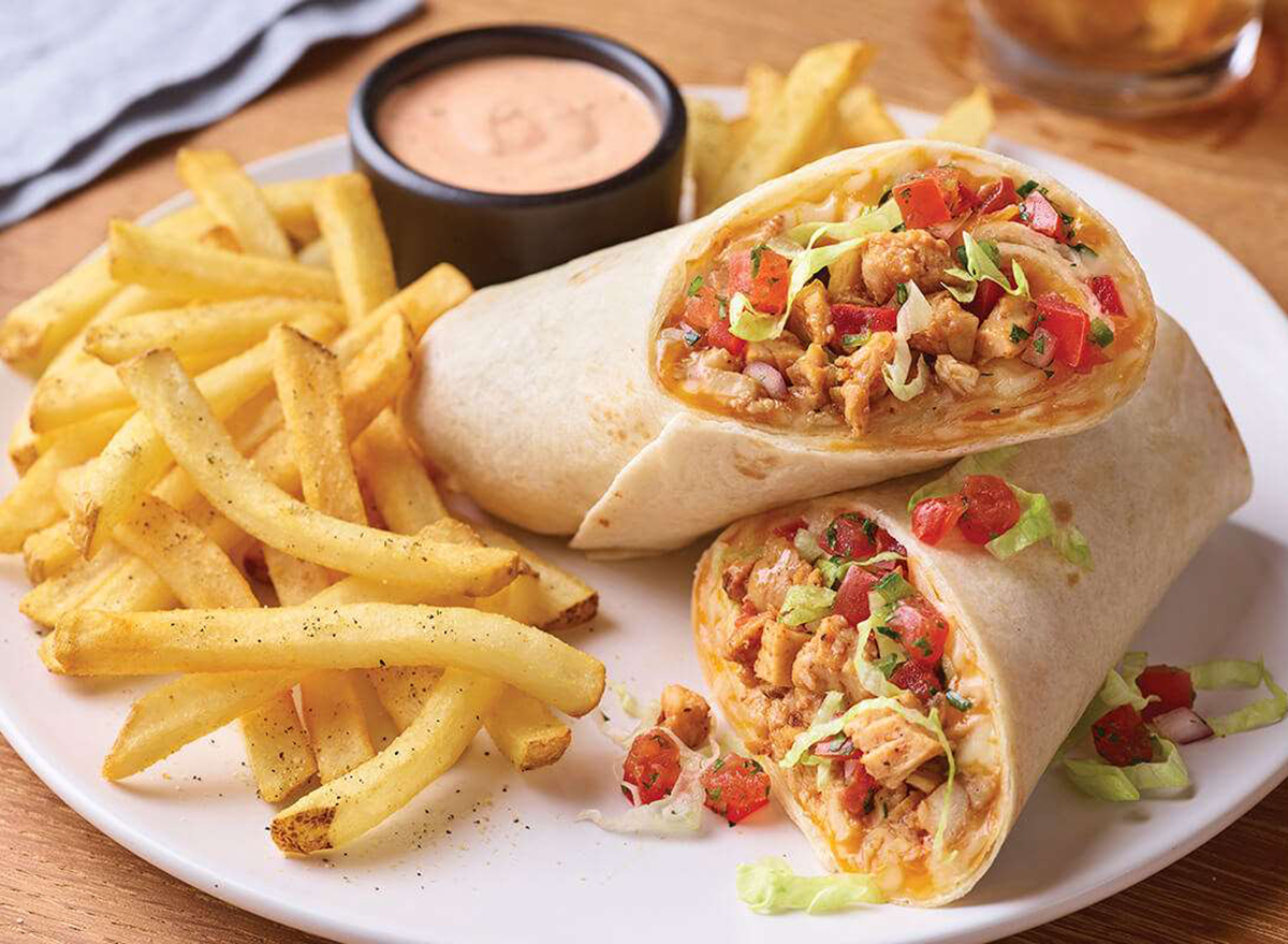 applebees chicken fajita rollup