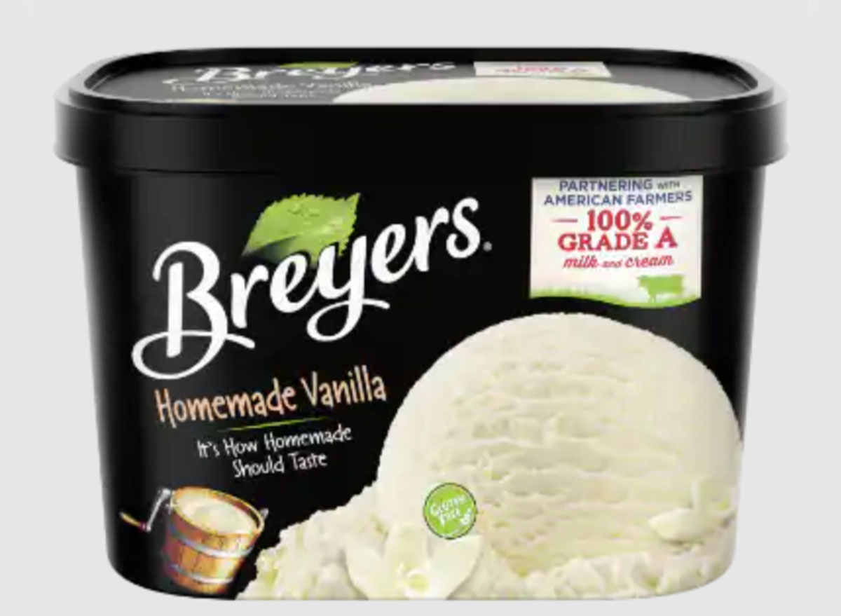 breyers homemade vanilla
