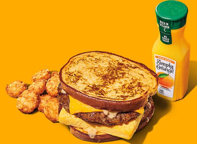 burger king french toast sandwich