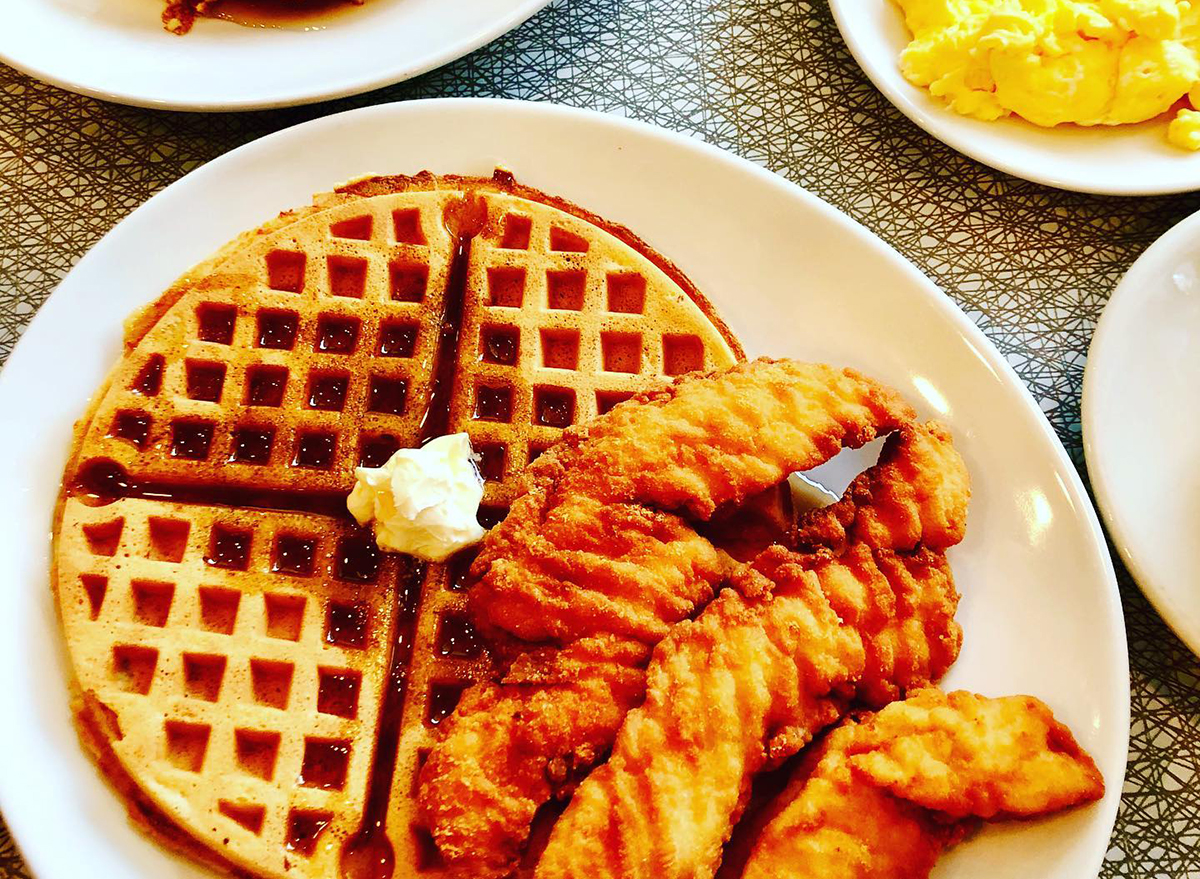 chicken and waffles