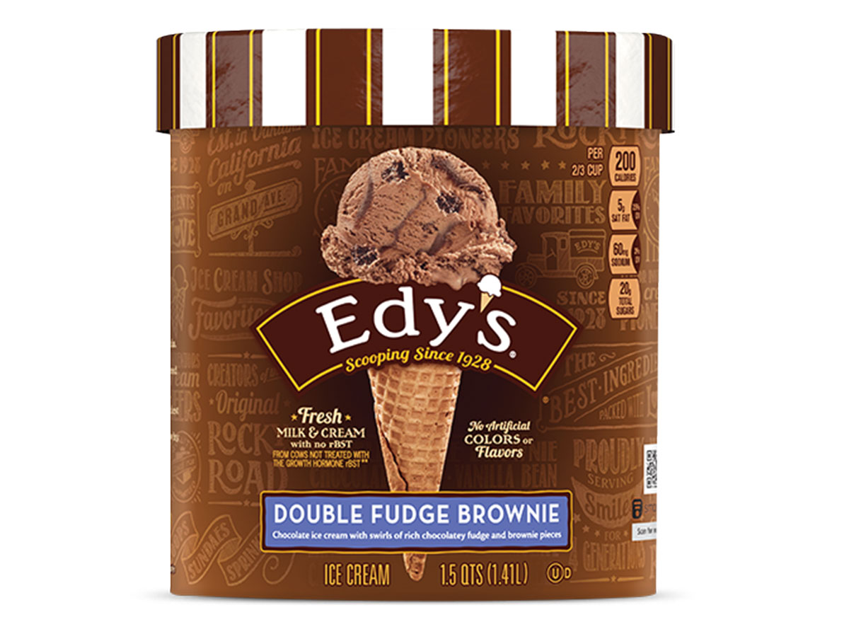 edys double fudge brownie