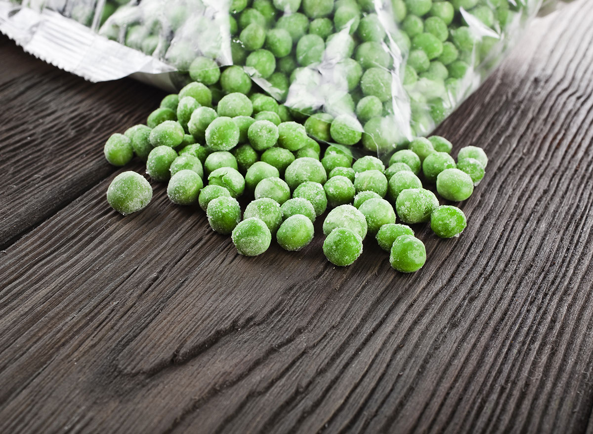 frozen peas