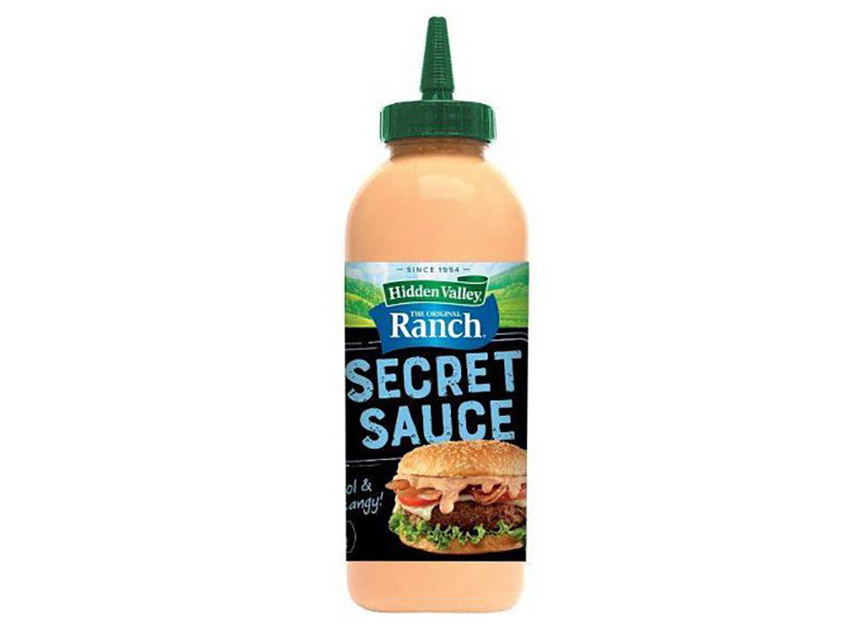 bottle of hidden valley secret sauce