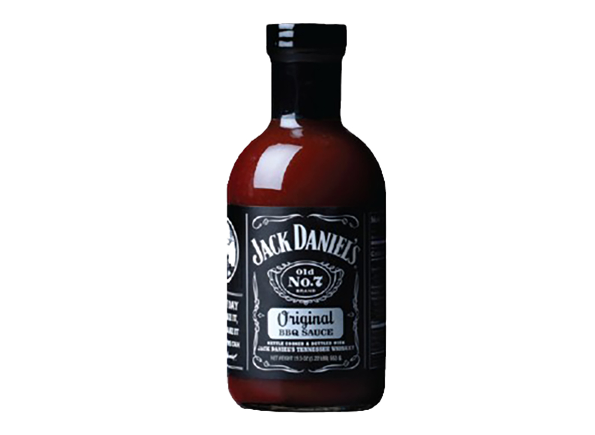 bottle of jack daniels bbq sauce