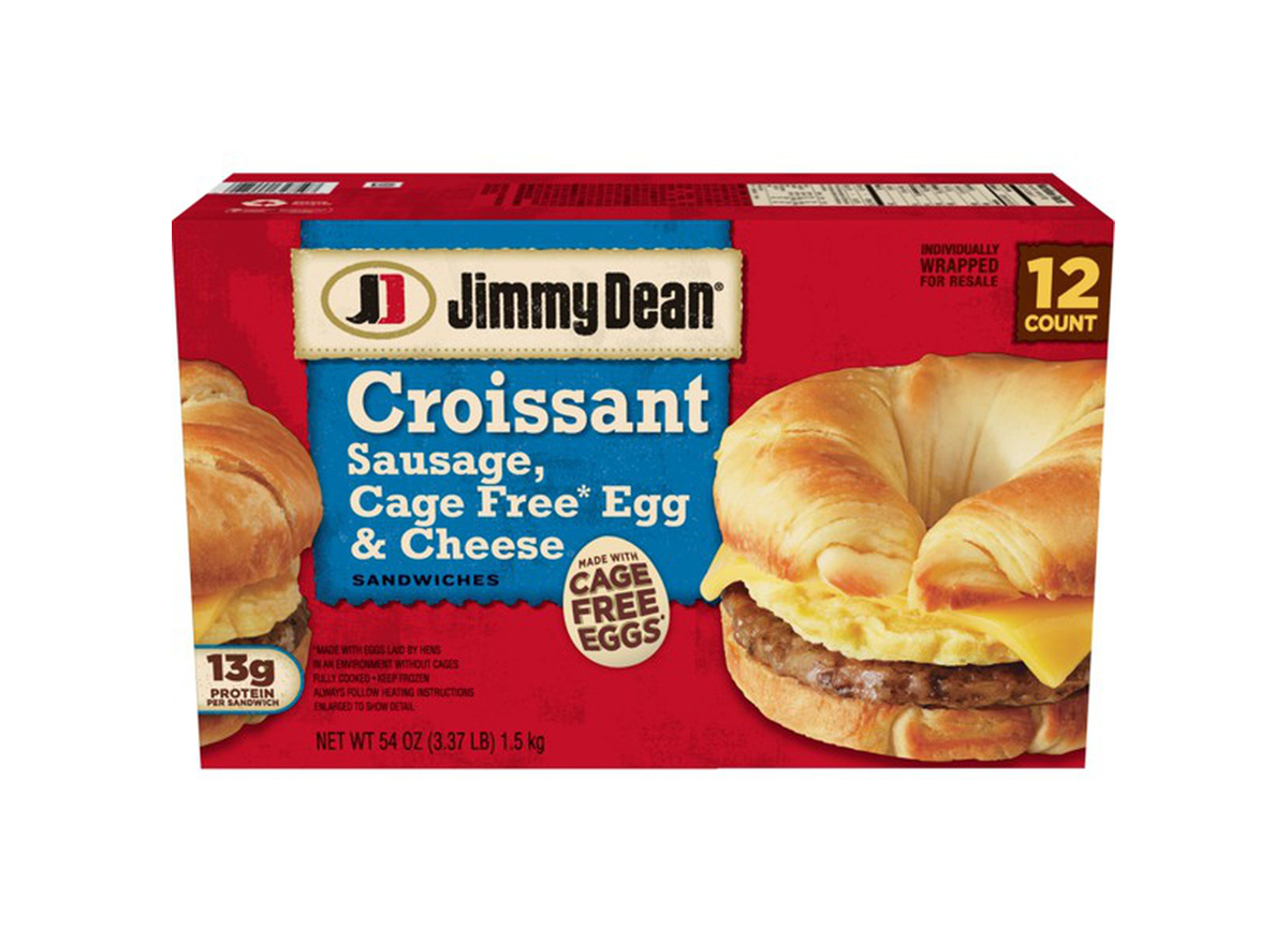 Jimmy Dean croissant sandwiches