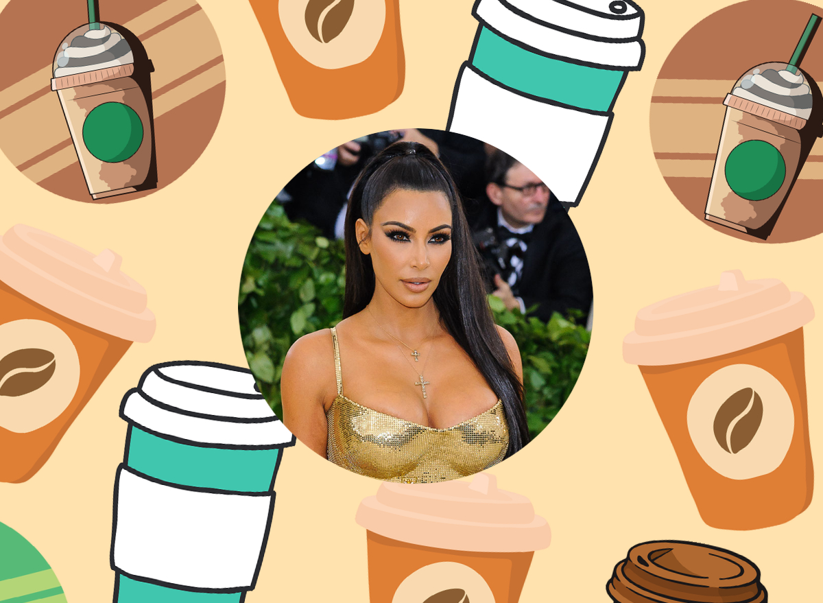 kim kardashian starbucks