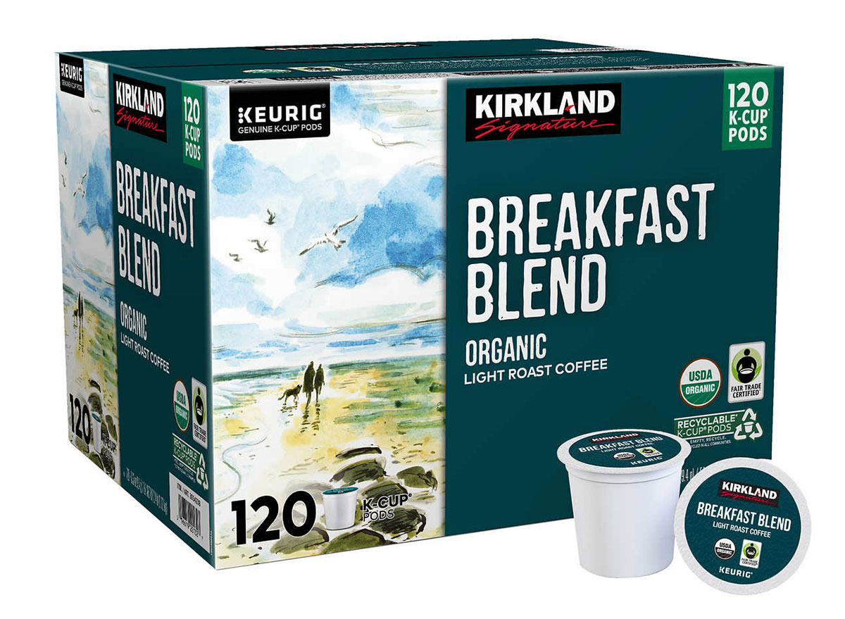 kirkland coffee breakfast blend