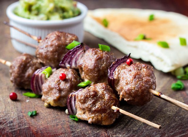 meatball skewers