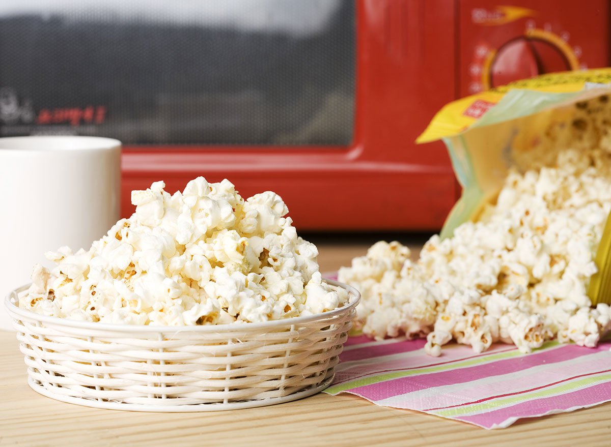 microwave popcorn