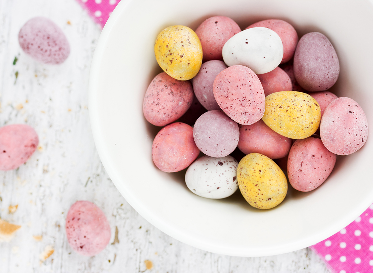 mini easter eggs candy