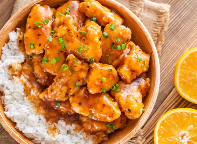 orange chicken