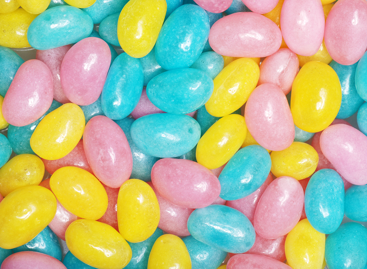pastel jelly beans
