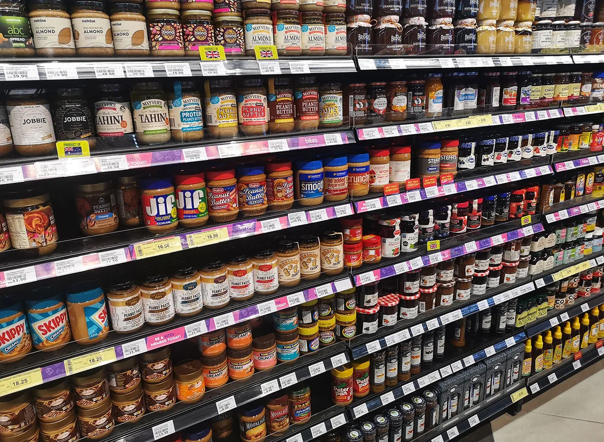 peanut butter aisle