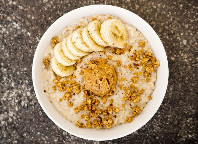 peanut butter oatmeal