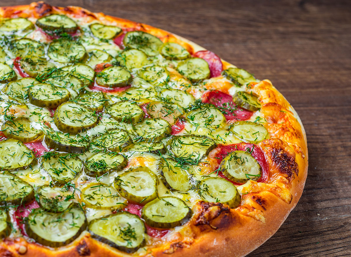 pickle pizza