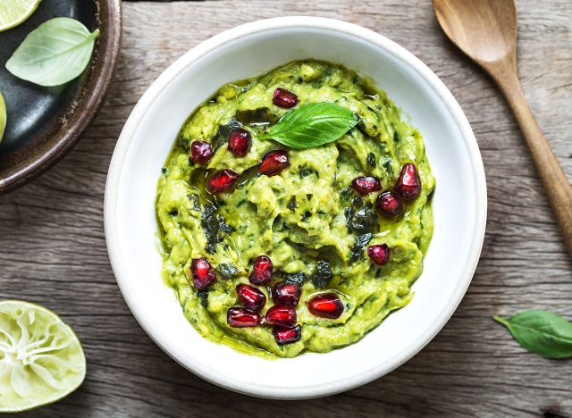 pomegranate guacamole