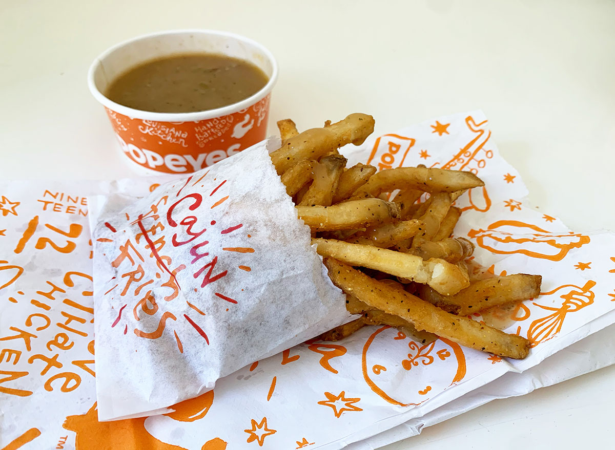 popeyes cajun fries