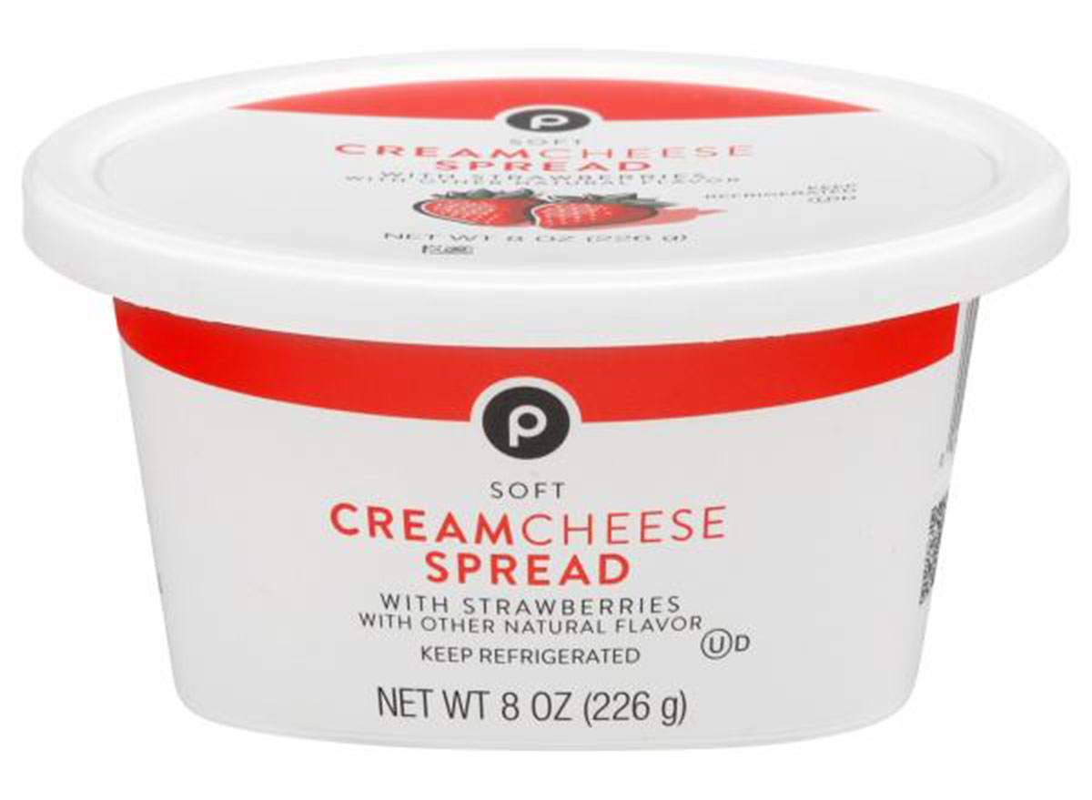 publix cream cheese with strawberries