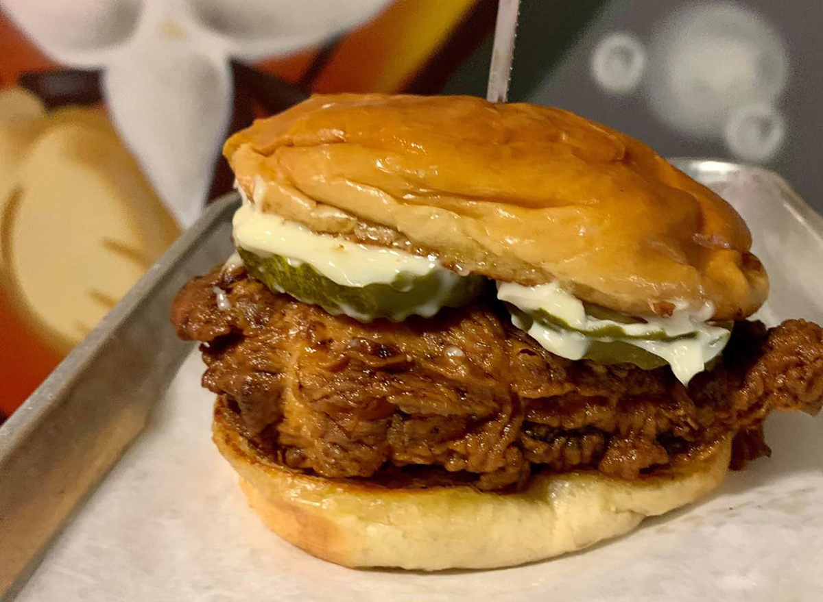 fried chicken sandwich