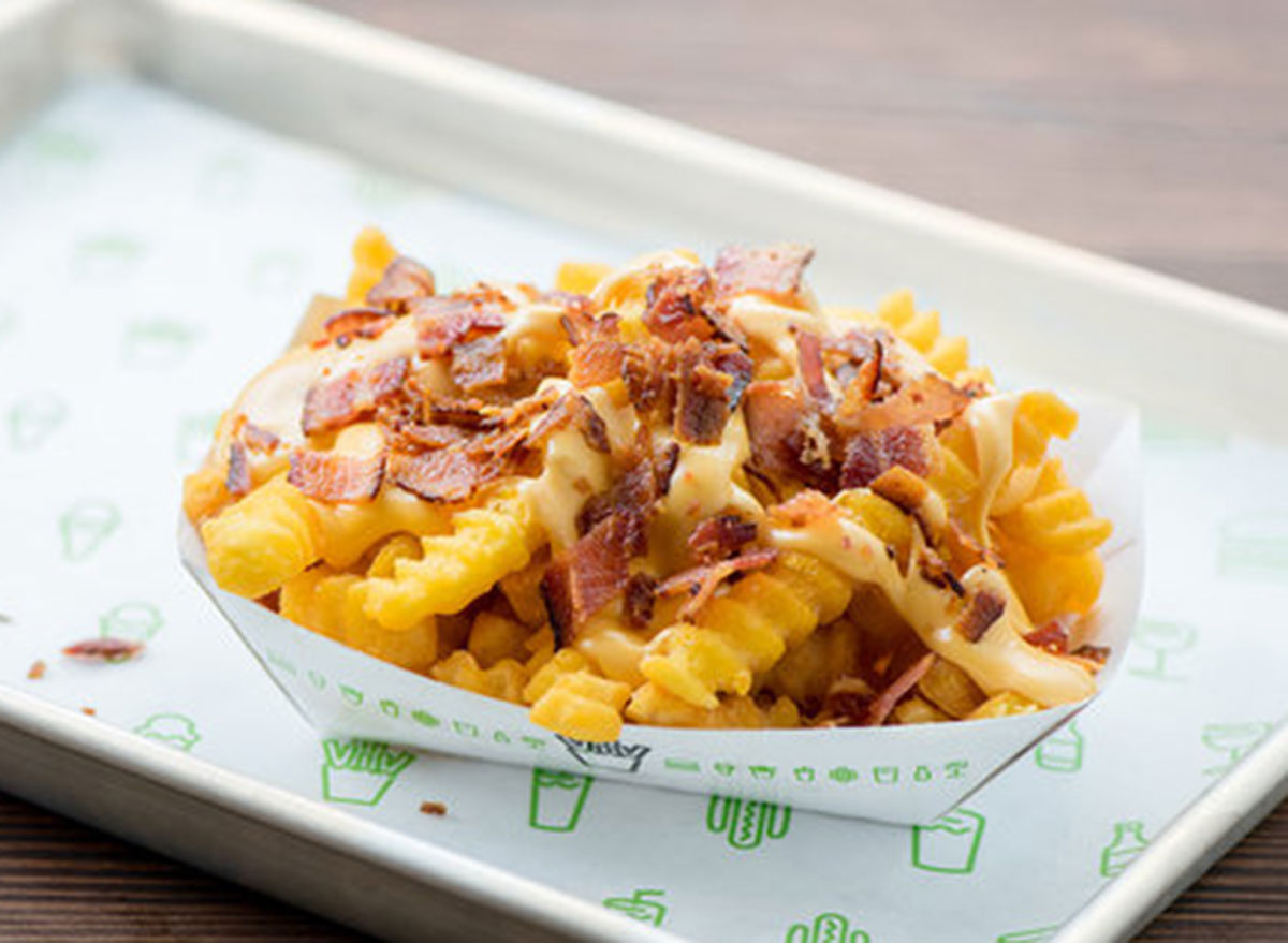 shake shack bacon loaded fries