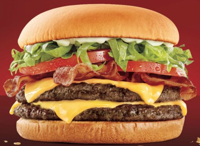 sonic double bacon cheeseburger