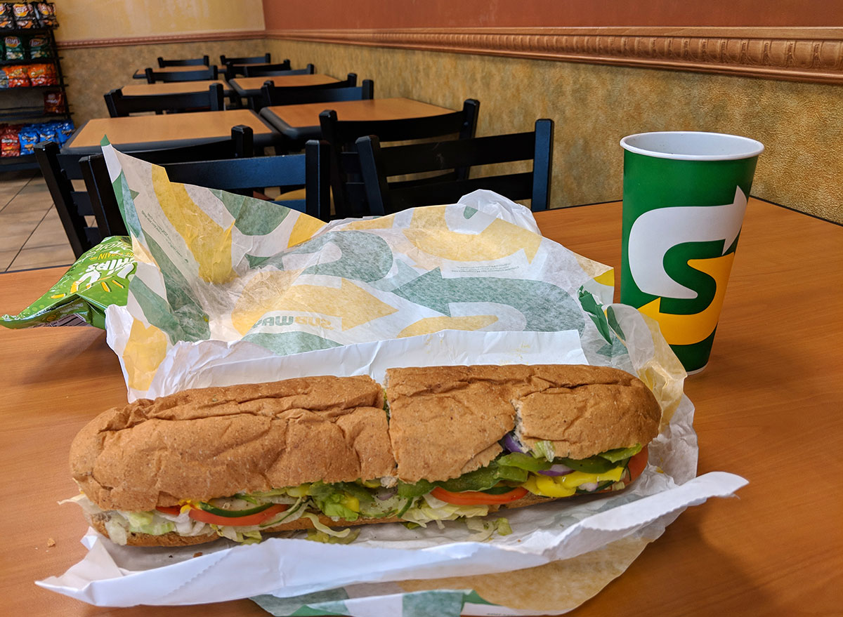 subway foot long