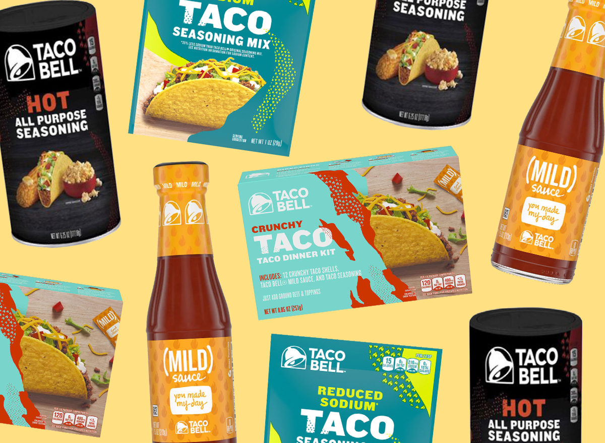 taco bell best grocery products