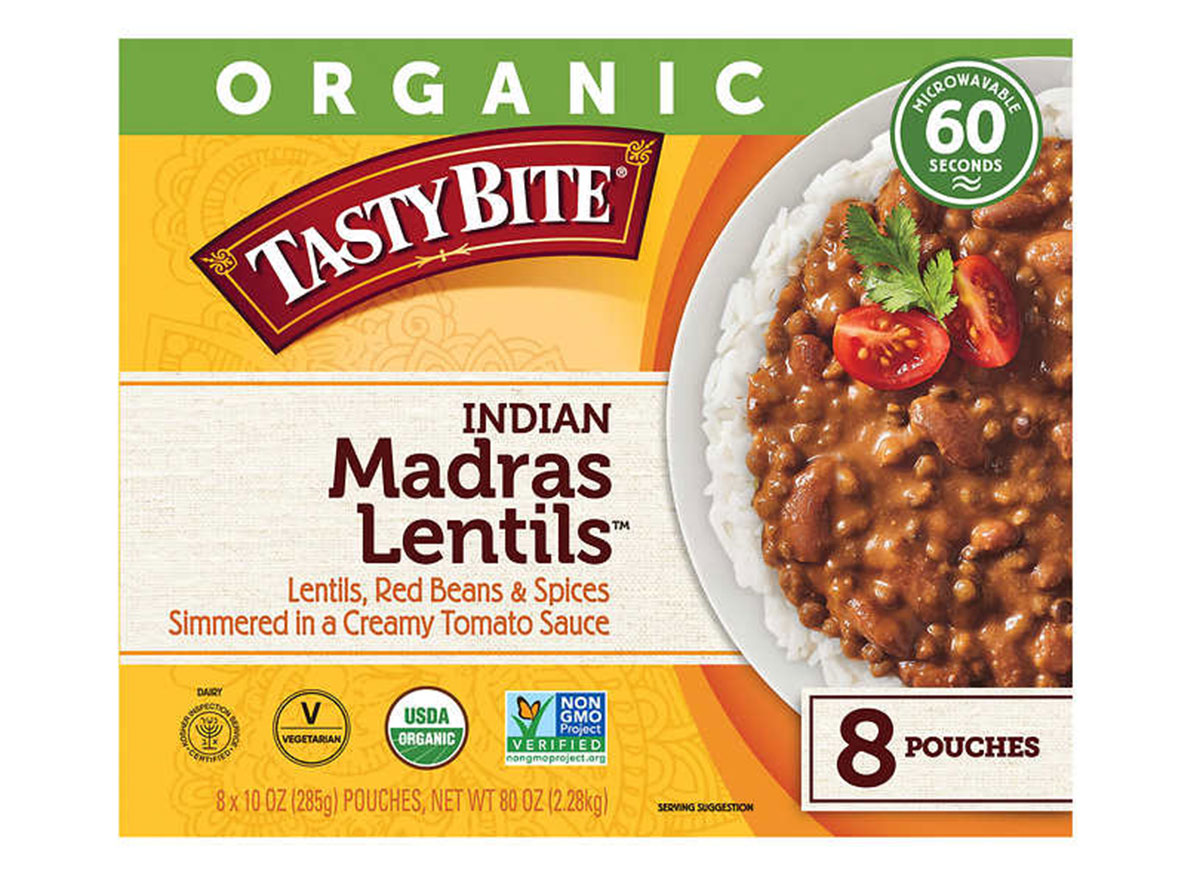 tasty bite madras lentils