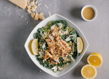 Chick-fil-A Lemon Kale Caesar Salad