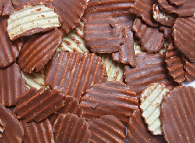 Chocolate Covered Potato Chips