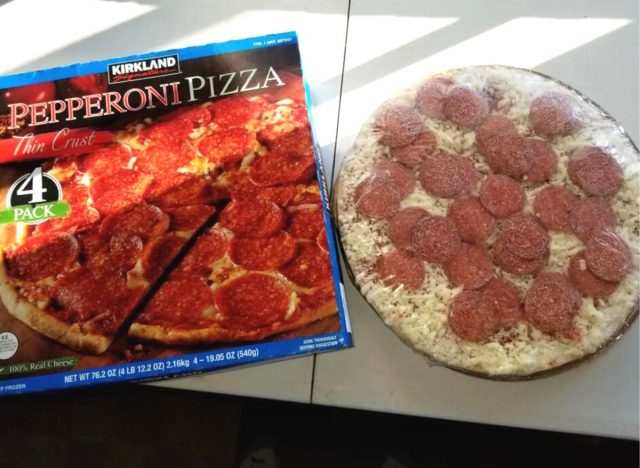 Kirkland Frozen Pepperoni Pizza
