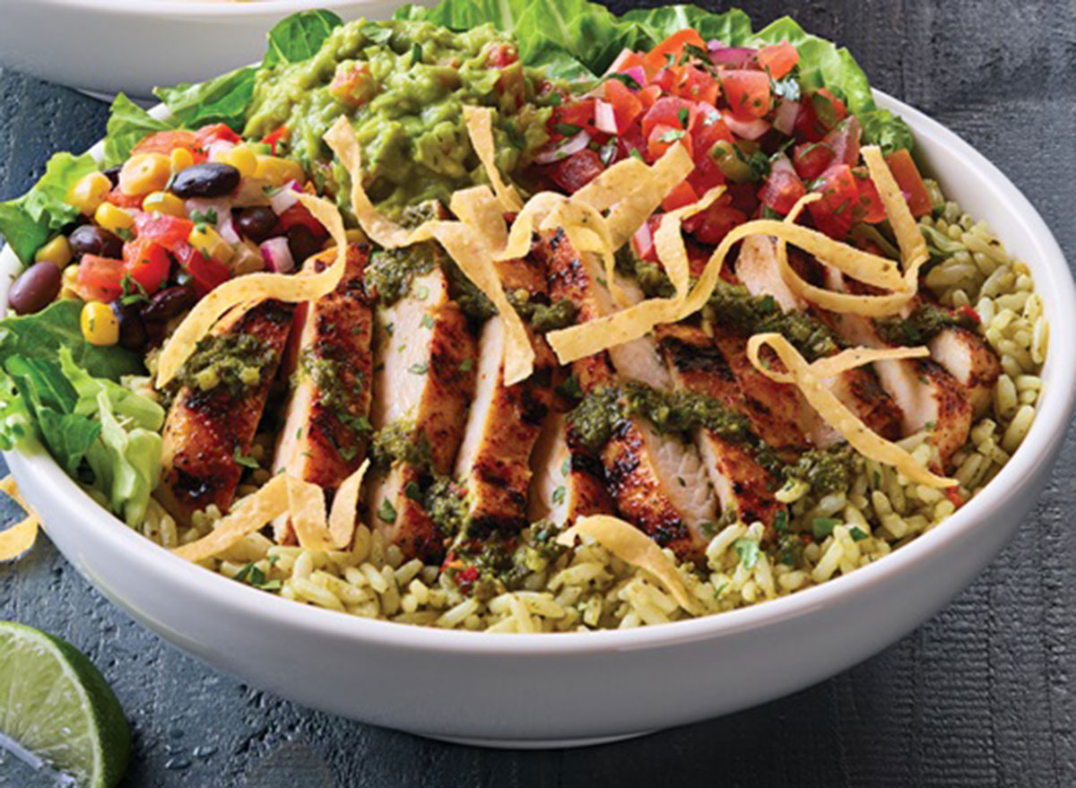 applebees southwest chicken bowl