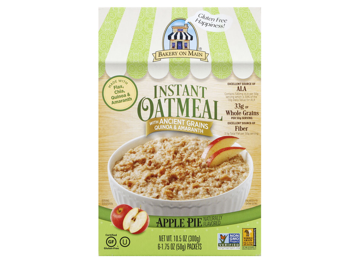 bakery on main instant oatmeal apple pie