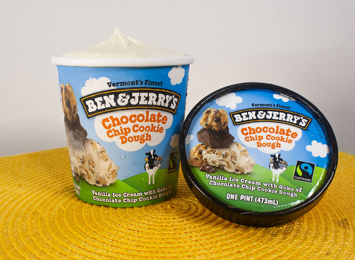 ben jerrys chocolate chip cookie dough