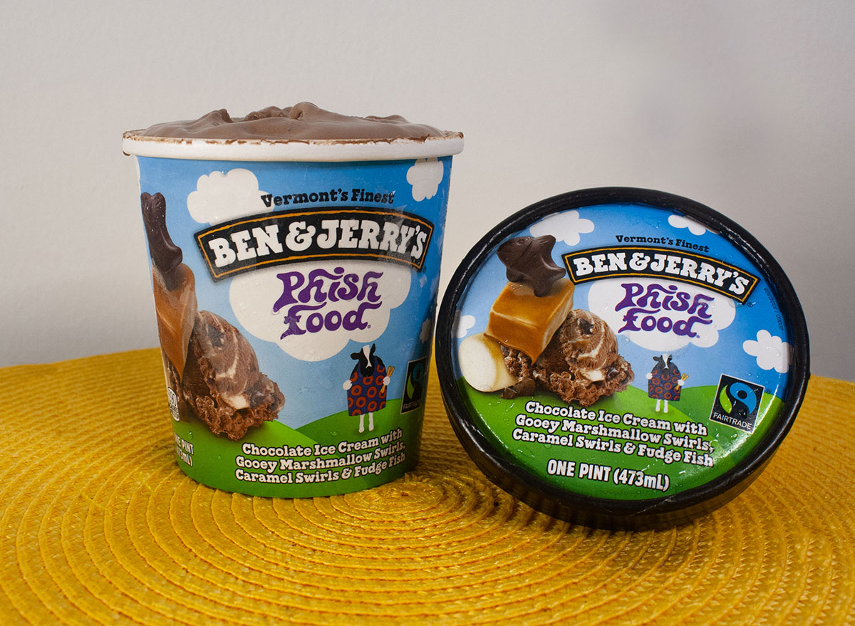 ben and jerrys phish food