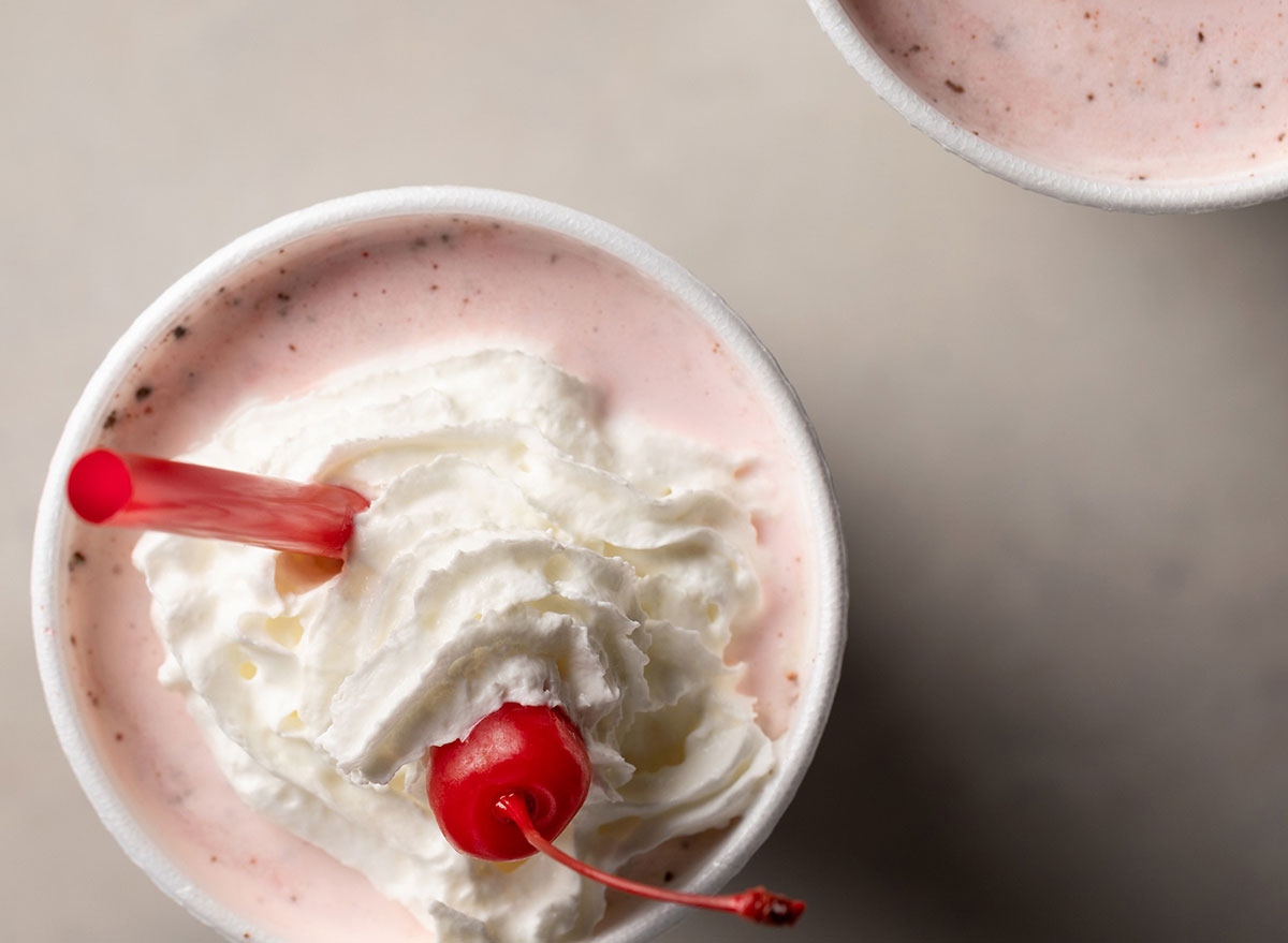 chick fil a milkshake