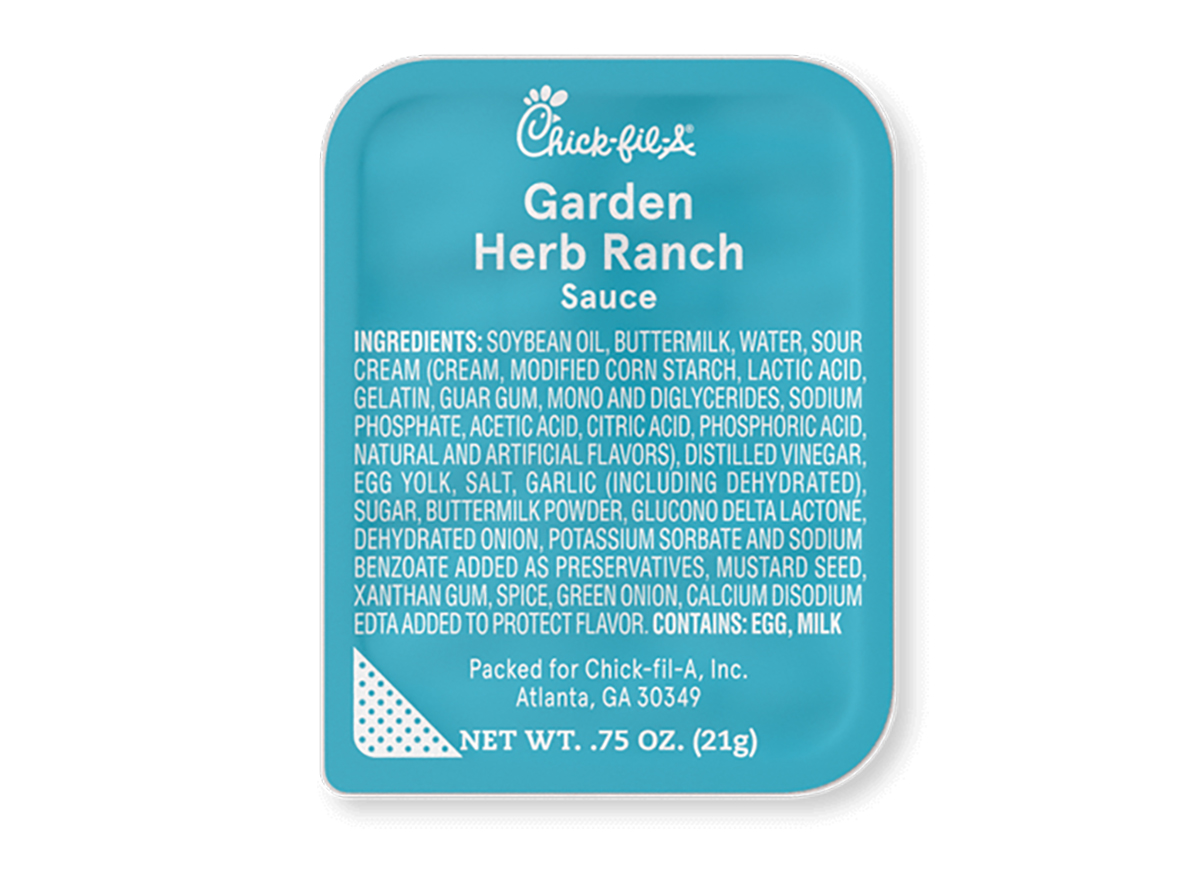 chick-fil-a ranch dipping sauce