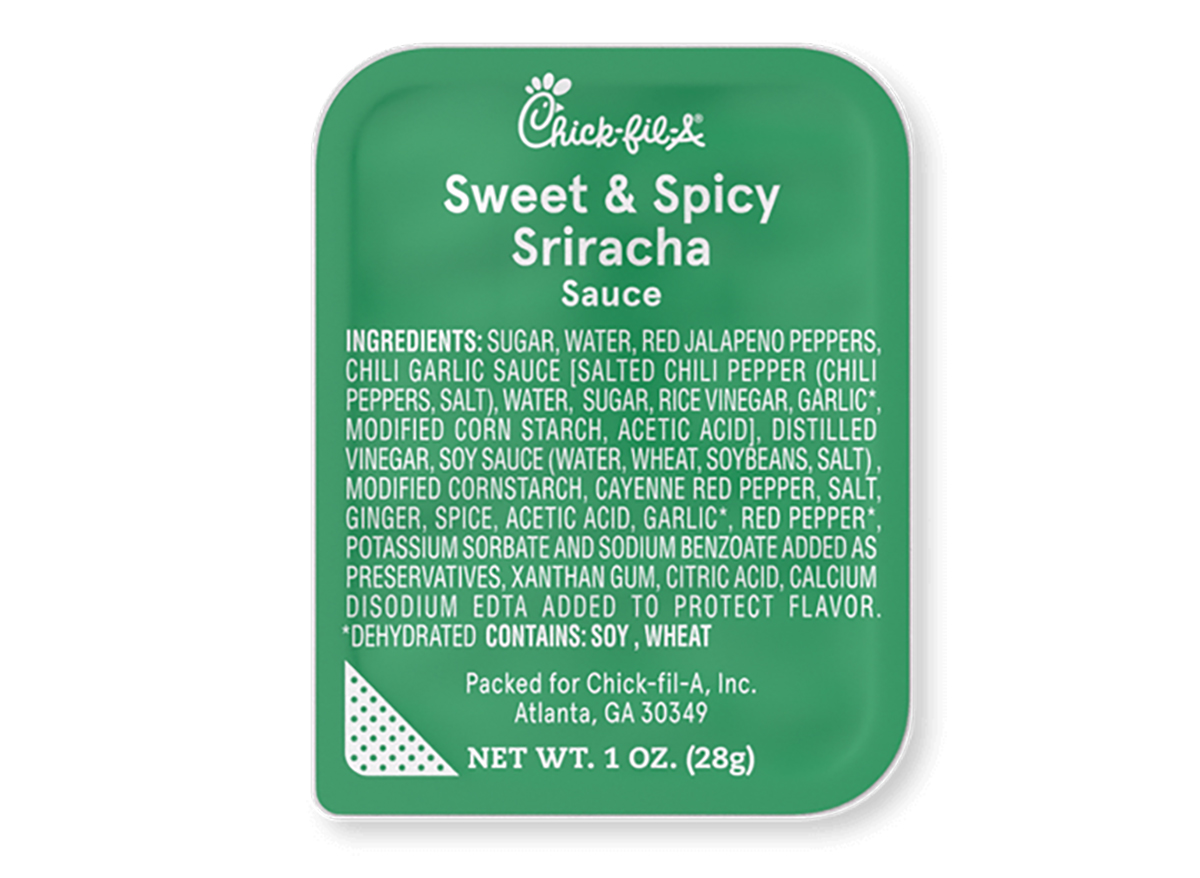 chick-fil-a sriracha dipping sauce