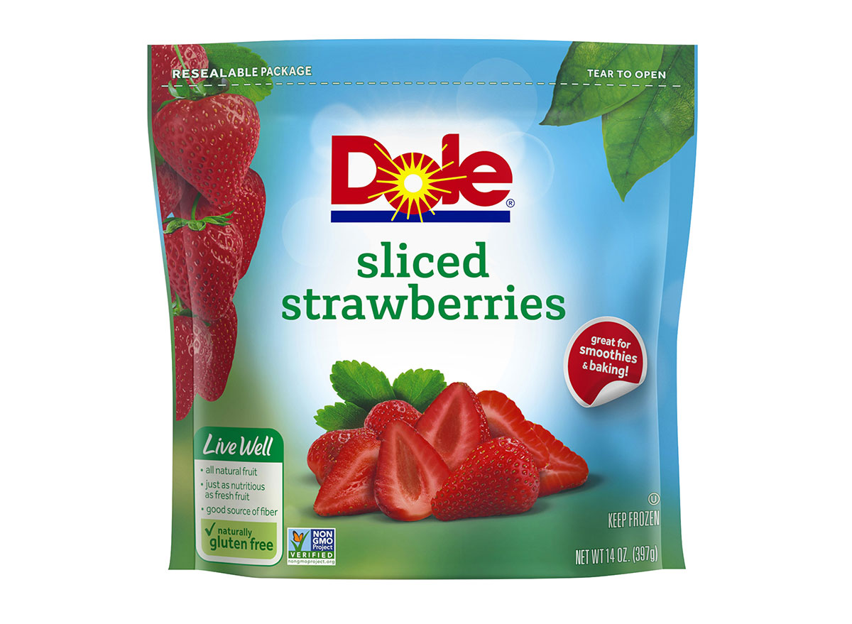 dole sliced strawberries