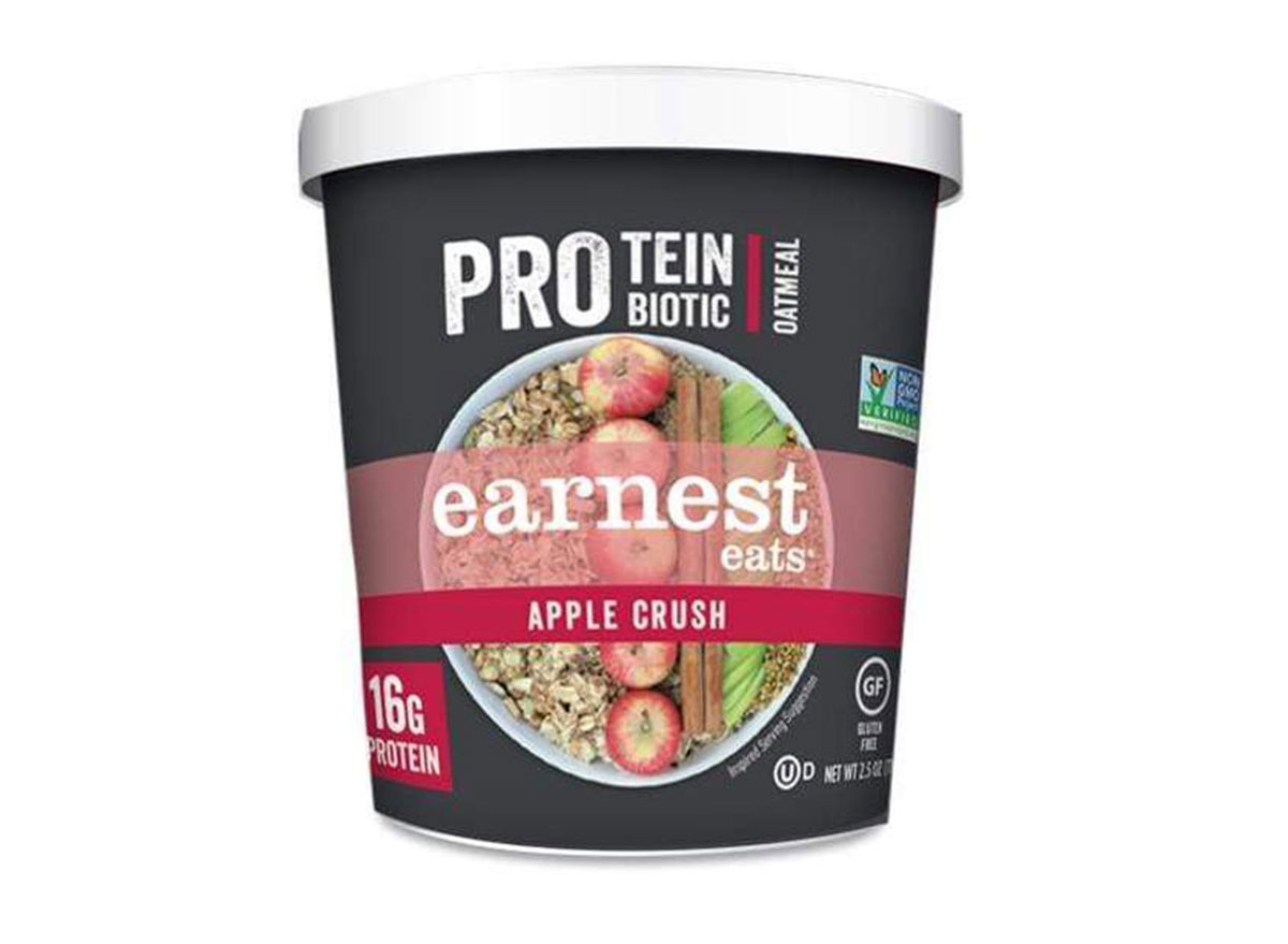 earnest protein apple crush oatmeal