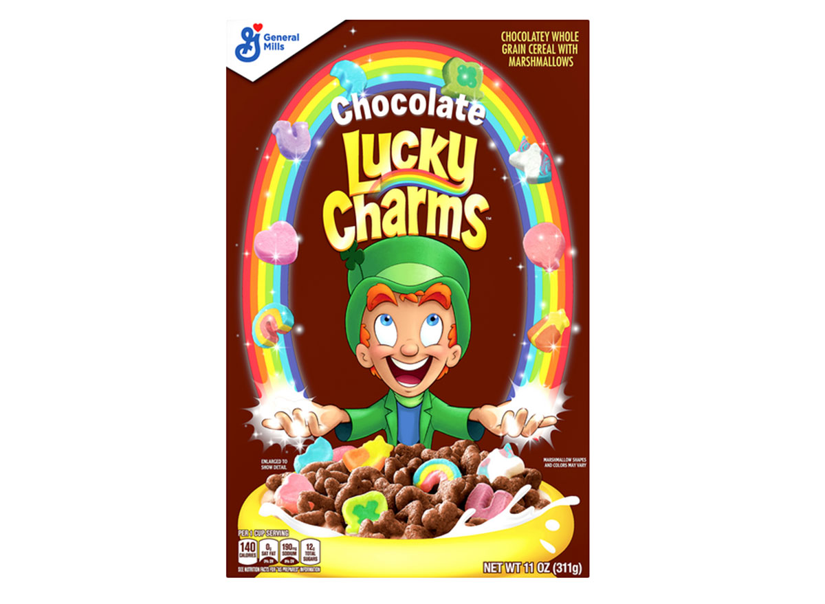 general mills chocolate lucky charms