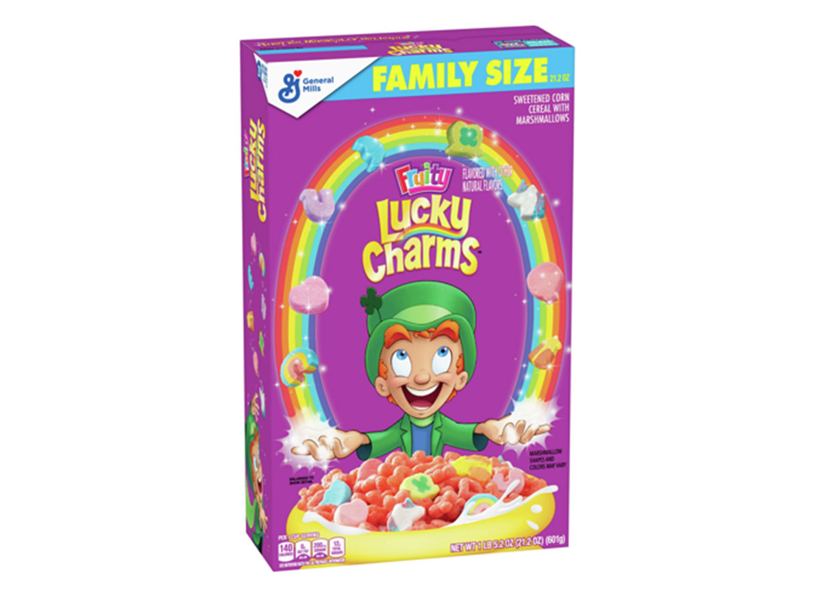 general mills fruity lucky charms